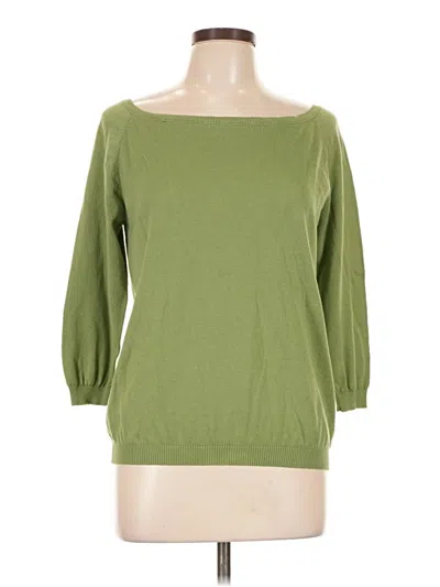 Pre-owned Stile Benetton Pullover Sweater In Green