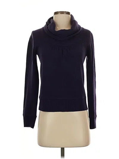 Pre-owned Stile Benetton Turtleneck Sweater In Purple