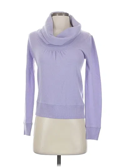 Pre-owned Stile Benetton Turtleneck Sweater In Purple