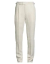 Stile Latino Man Pants Beige Size 32 Linen In Neutral