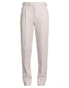 Stile Latino Man Pants Blush Size 32 Linen In Pink