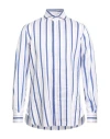 Stile Latino Man Shirt White Size 17 ½ Cotton, Linen In White