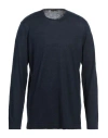 Stile Latino Man Sweater Navy Size 46 Linen, Cashmere, Silk