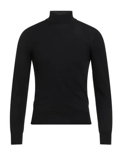 Stile Latino Man Turtleneck Black Size 44 Wool