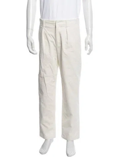 Pre-owned Still By Hand Corduroy Pants In Neutrals