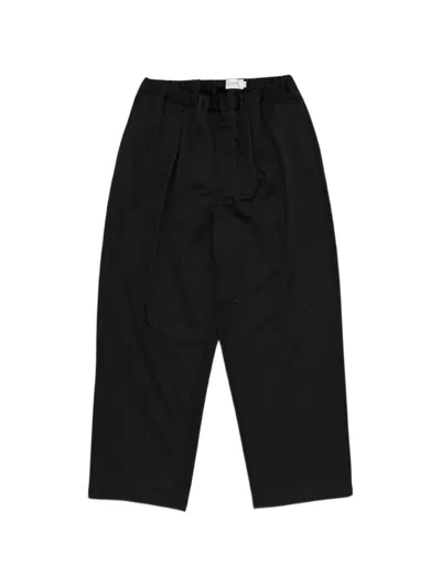 Still By Hand Elasticated-waistband Drop-crotch Trousers In Multi