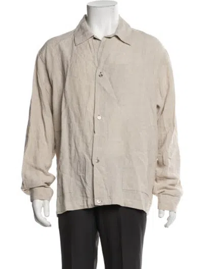 Pre-owned Still By Hand Long Sleeve Shirt In Neutrals