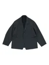 Still By Hand Long-sleeves Blazer In Gray