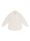 Still By Hand Long-sleeves Overshirt In White