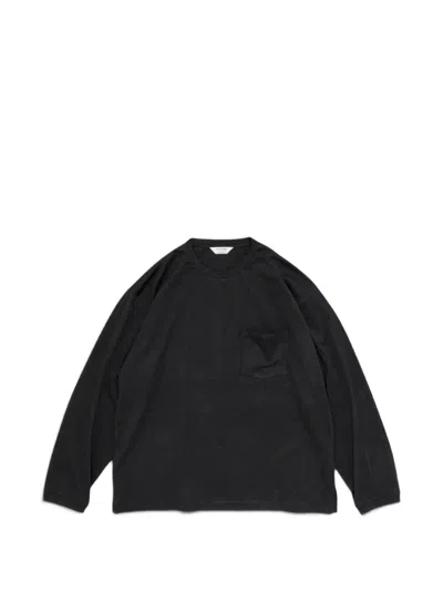 Still By Hand Loose-fit Pocket-detail T-shirt In Multi