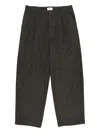 Still By Hand Pleated Trousers In Brown