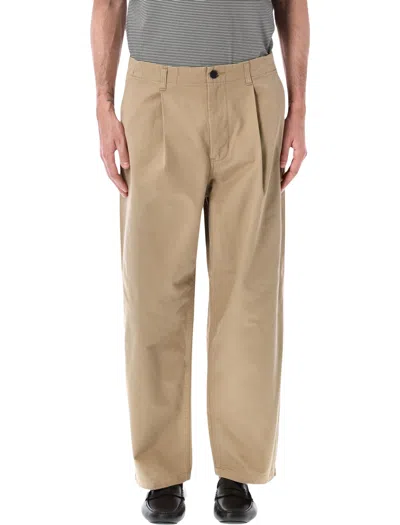 Still By Hand Refined Chino Trousers - Size 3 In Neutral