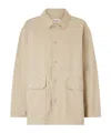 Still Here Barn Cotton Jacket In Neutral