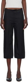 Still Here Black Waiters Trousers