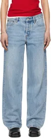 Still Here Blue Everyday Jeans In Blue