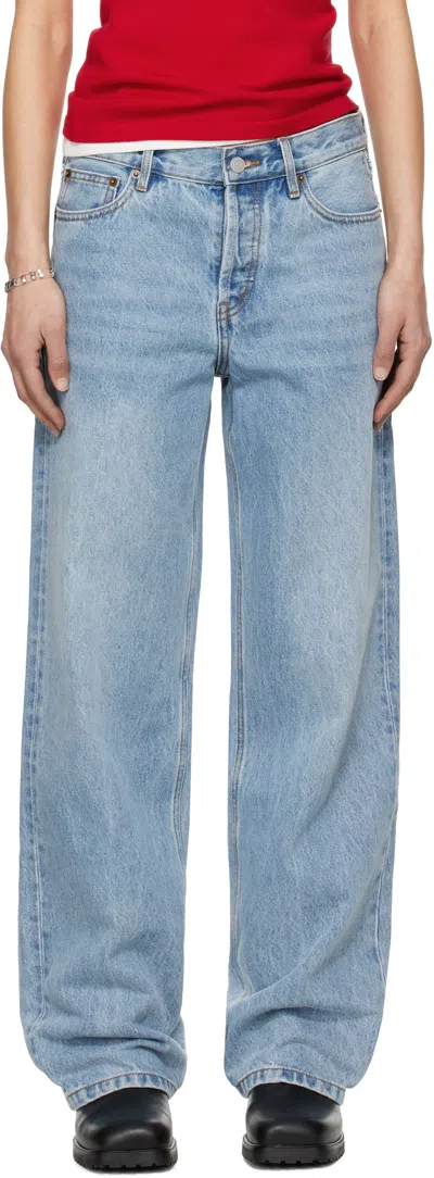 Still Here Blue Everyday Jeans In 1962