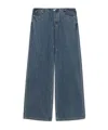 Still Here Button-fly Jeans In Blue