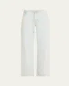 Still Here Cool Relaxed Drawstring Jeans In Cloud Vintage Blue