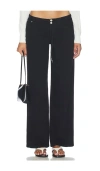 Still Here Cool Wide Leg In Black