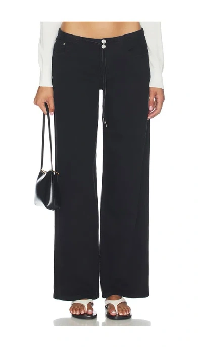Still Here Cool Wide Leg In Black