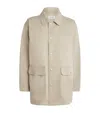 Still Here Cotton Barn Jacket In Neutral