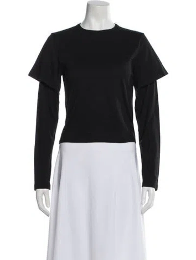 Pre-owned Still Here Crew Neck Long Sleeve Top W/ Tags In Gray