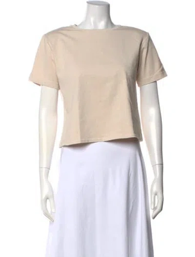 Pre-owned Still Here Crew Neck Short Sleeve T-shirt In Neutral