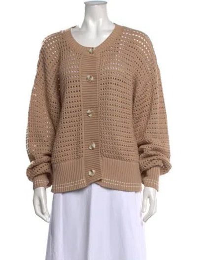 Pre-owned Still Here Crew Neck Sweater In Neutrals