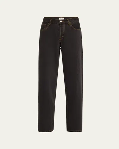 Still Here Woman Jeans Black Size 27 Cotton In Washed Black