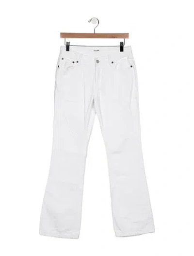 Pre-owned Still Here High-rise Flared Jeans In Multi