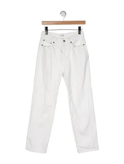 Pre-owned Still Here High-rise Straight Leg Jeans In Multicolor