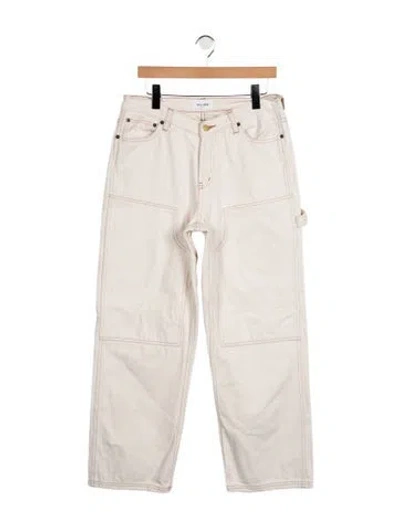 Pre-owned Still Here High-rise Straight Leg Jeans In Multicolor