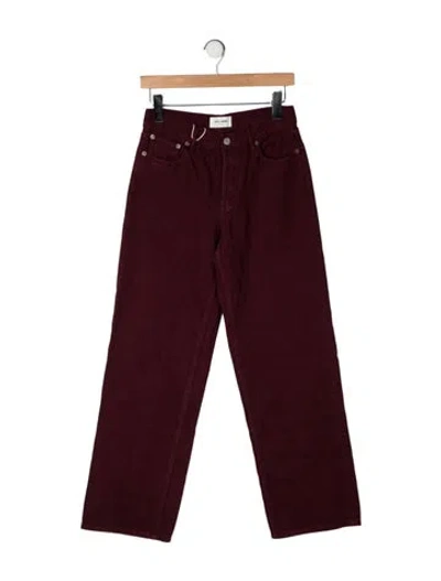 Pre-owned Still Here High-rise Straight Leg Jeans W/ Tags In Brown
