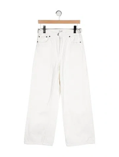 Pre-owned Still Here High-rise Wide Leg Jeans In Multi
