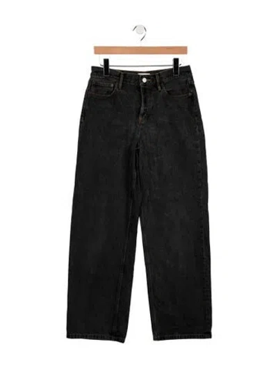 Pre-owned Still Here High-rise Wide Leg Jeans In Multicolor