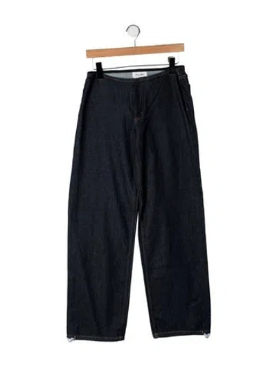 Pre-owned Still Here High-rise Wide Leg Jeans W/ Tags In Black