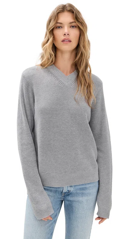 Still Here Hotel Long Sleeve Sweater In Dust Dust In Brown