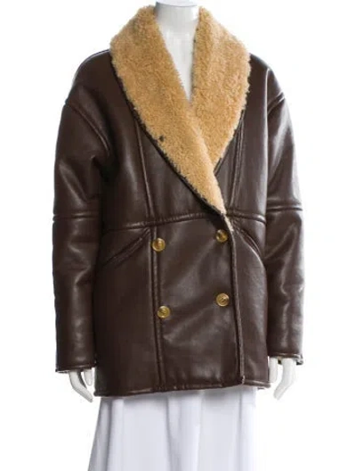 Pre-owned Still Here Jacket In Brown