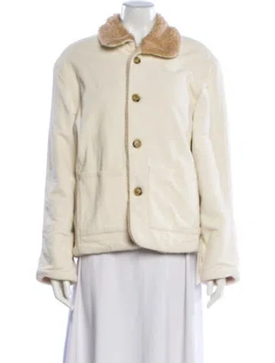 Pre-owned Still Here Jacket In Neutral