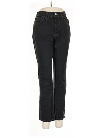 Pre-owned Still Here Jeans In Black