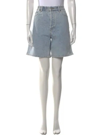 Pre-owned Still Here Knee-length Shorts In Blue