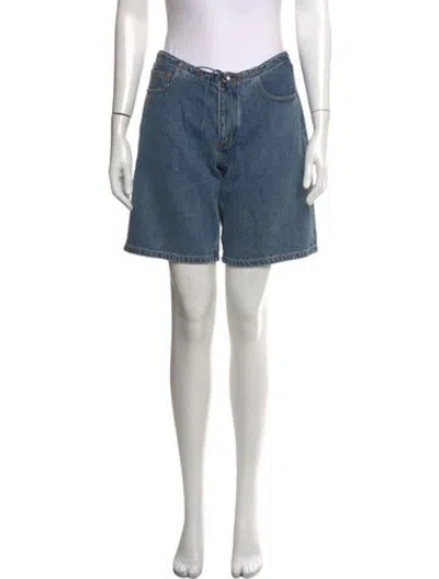 Pre-owned Still Here Knee-length Shorts In Blue