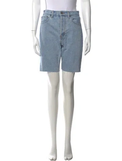 Pre-owned Still Here Knee-length Shorts In Blue
