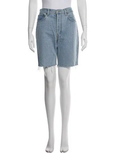 Pre-owned Still Here Knee-length Shorts In Purple