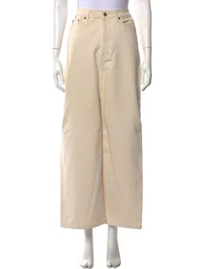 Pre-owned Still Here Long Skirt In Neutrals