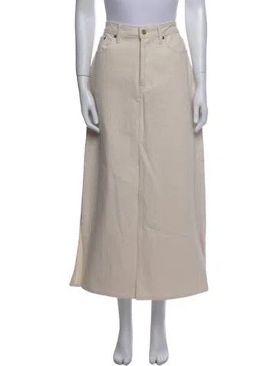 Pre-owned Still Here Long Skirt W/ Tags In Neutral