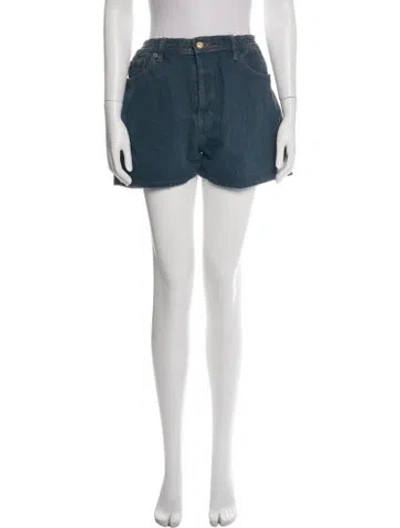 Pre-owned Still Here Mini Shorts In Green