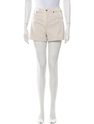 Pre-owned Still Here Mini Shorts In Neutrals