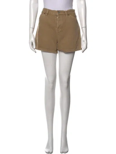 Pre-owned Still Here Mini Shorts W/ Tags In Neutrals