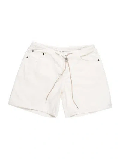Pre-owned Still Here Mini Shorts In White